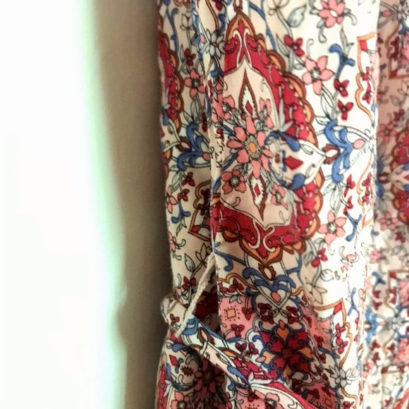 LOFT Flutter Sleeve Sundress - Medium - Picture 7 of 8